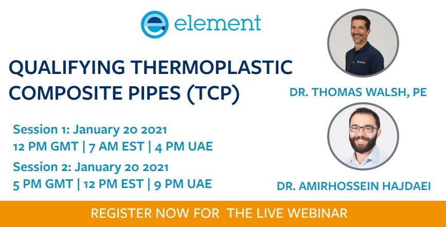 Qualifying Thermoplastic Composite Pipes (TCP) Element