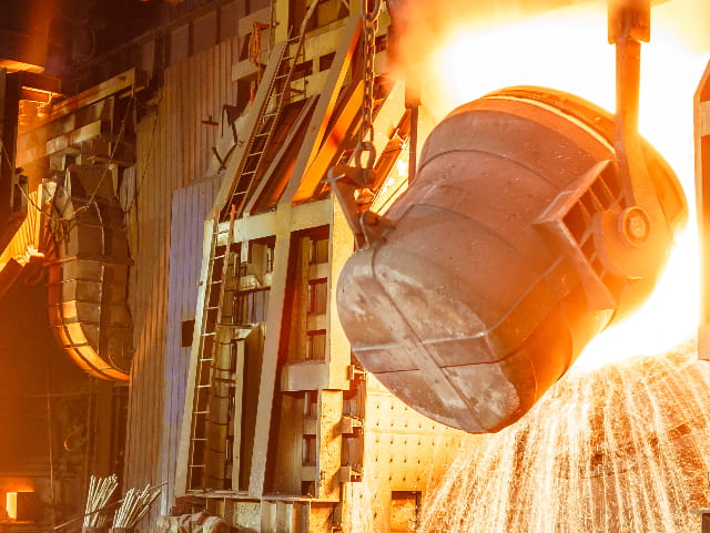 Prüfleistungen für die Metall- und Stahlindustrie