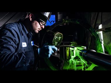 Magnetic Particle Inspection (MPI) at Element